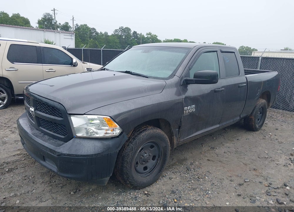 2019 RAM 1500 CLASSIC TRADESMAN QUAD CAB 4X2 6'4 BOX VIN: 1C6RR6FG6KS685852