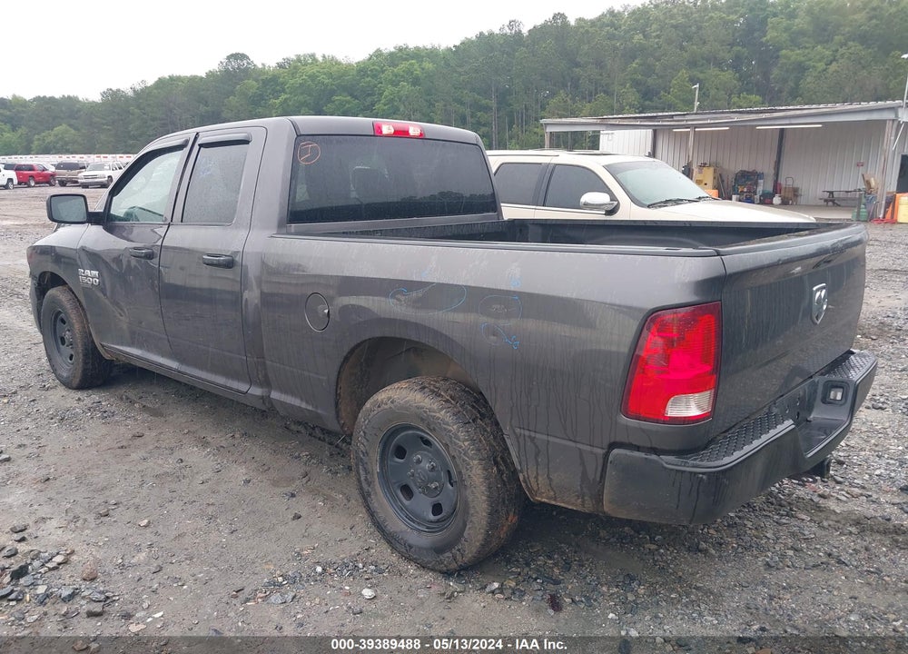 2019 RAM 1500 CLASSIC TRADESMAN QUAD CAB 4X2 6'4 BOX VIN: 1C6RR6FG6KS685852
