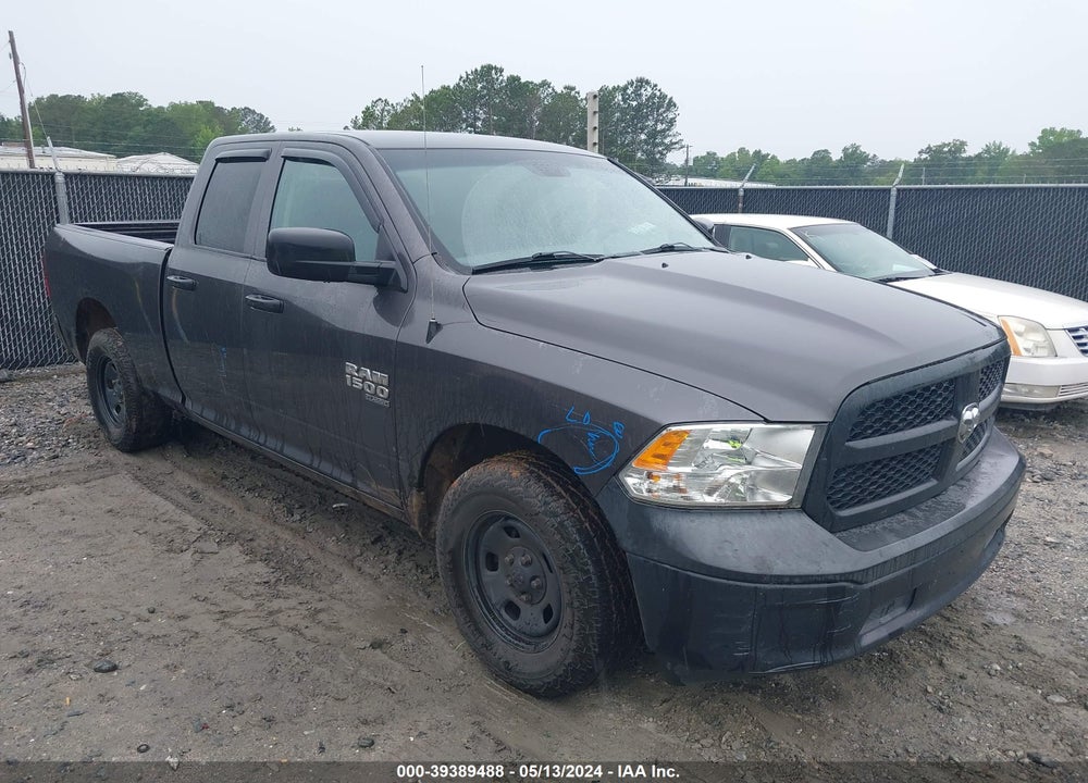 2019 RAM 1500 CLASSIC TRADESMAN QUAD CAB 4X2 6'4 BOX VIN: 1C6RR6FG6KS685852