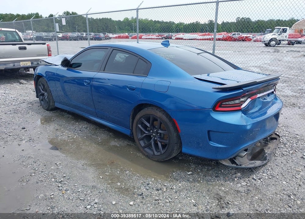 2020 DODGE CHARGER GT RWD VIN: 2C3CDXHG3LH157697