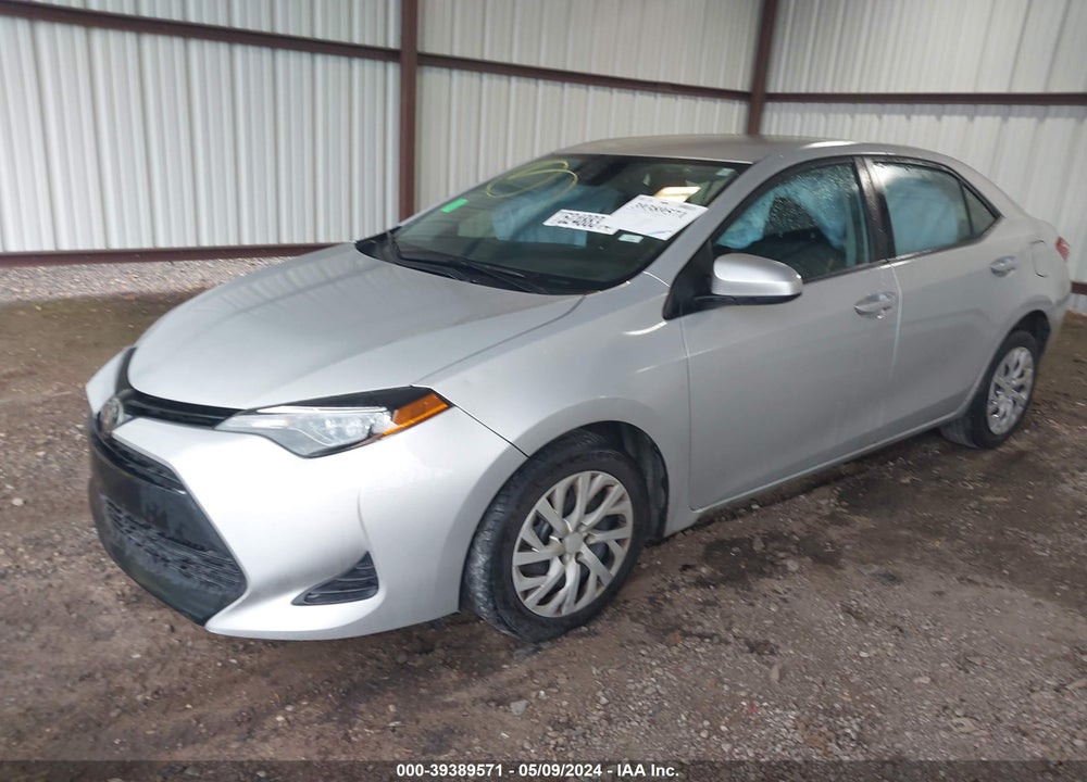 2018 TOYOTA COROLLA LE VIN: 2T1BURHE9JC120064