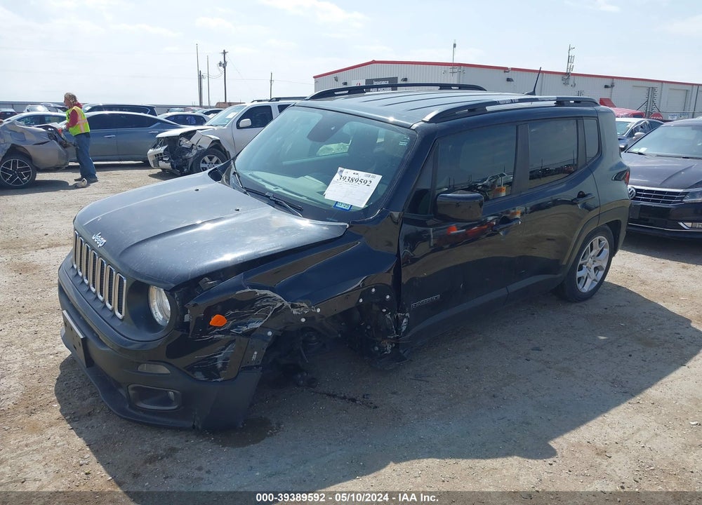 2018 JEEP RENEGADE LATITUDE FWD VIN: ZACCJABB5JPH96562