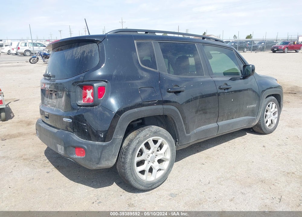 2018 JEEP RENEGADE LATITUDE FWD VIN: ZACCJABB5JPH96562