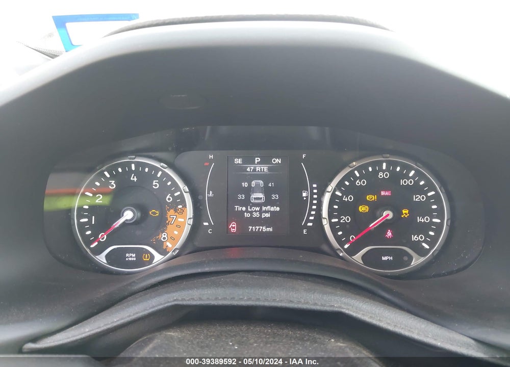 2018 JEEP RENEGADE LATITUDE FWD VIN: ZACCJABB5JPH96562
