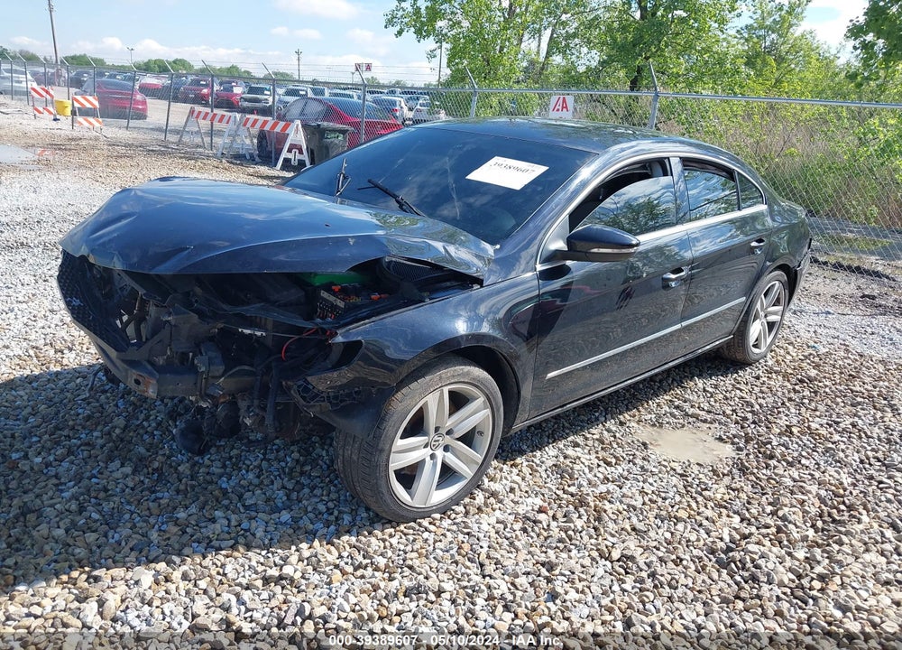 2014 VOLKSWAGEN CC 2.0T SPORT VIN: WVWBP7ANXEE503424