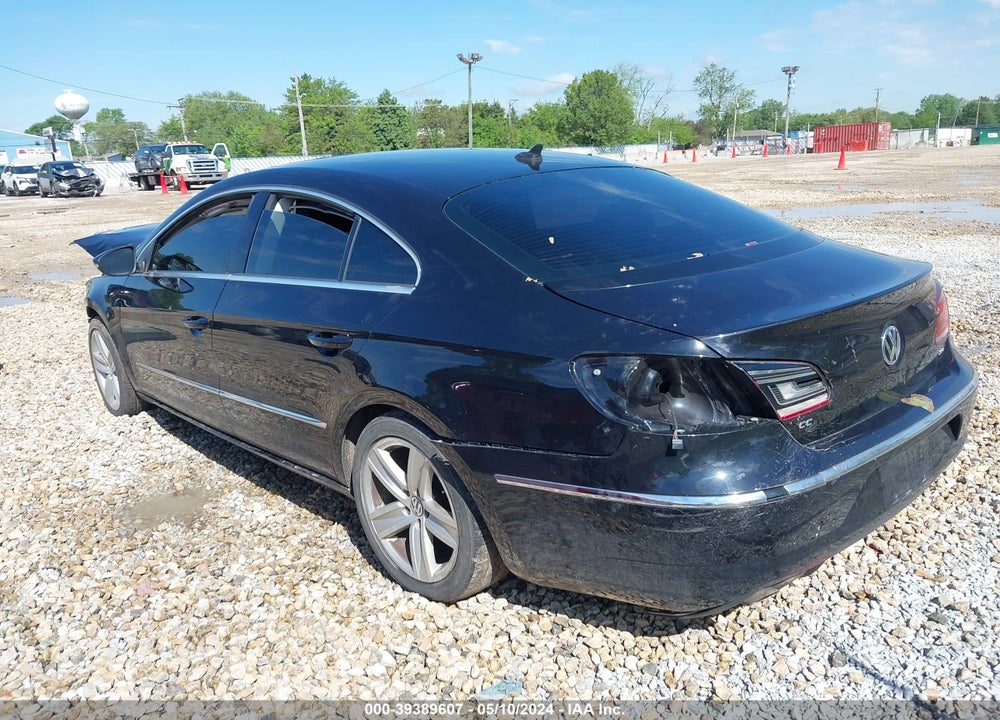 2014 VOLKSWAGEN CC 2.0T SPORT VIN: WVWBP7ANXEE503424
