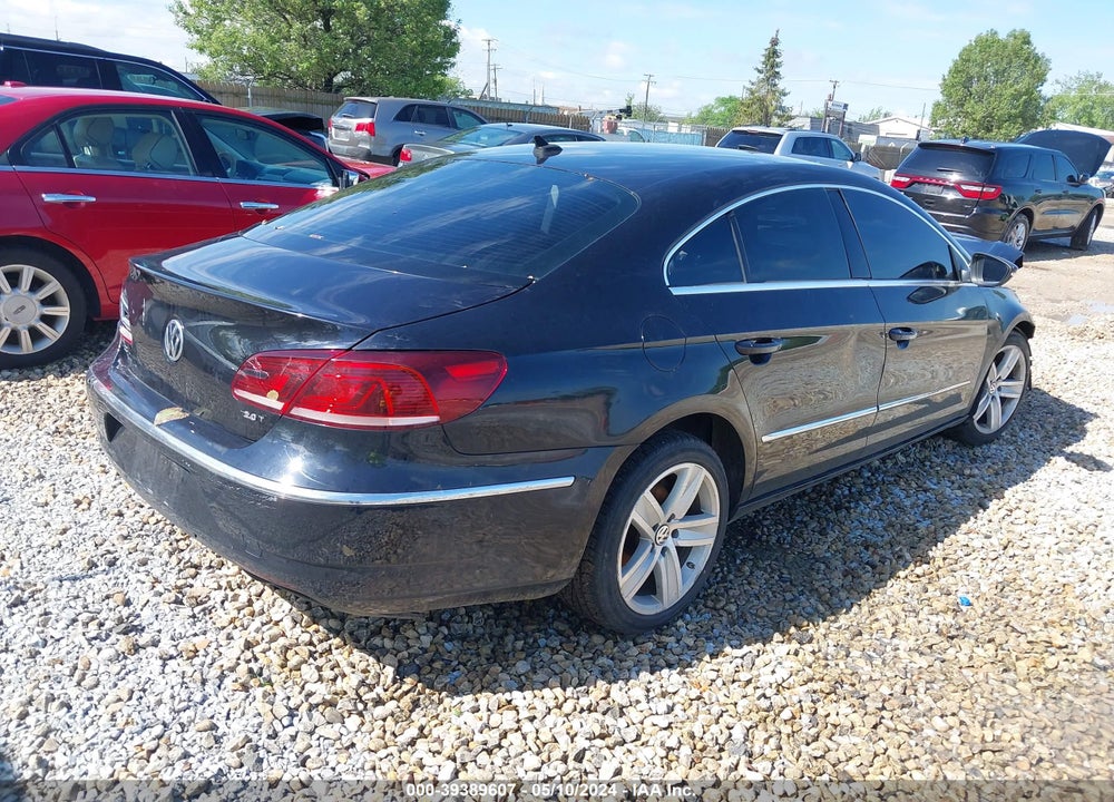 2014 VOLKSWAGEN CC 2.0T SPORT VIN: WVWBP7ANXEE503424