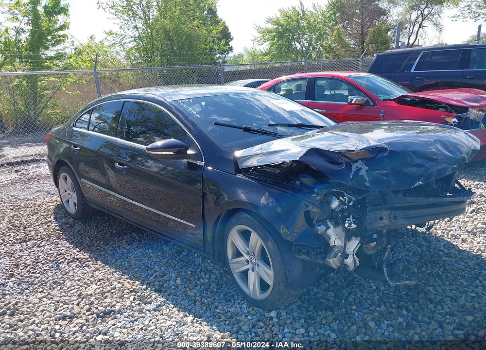 2014 VOLKSWAGEN CC 2.0T SPORT VIN: WVWBP7ANXEE503424