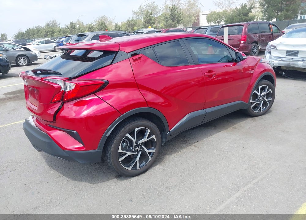 2022 TOYOTA C-HR XLE VIN: NMTKHMBX4NR143166