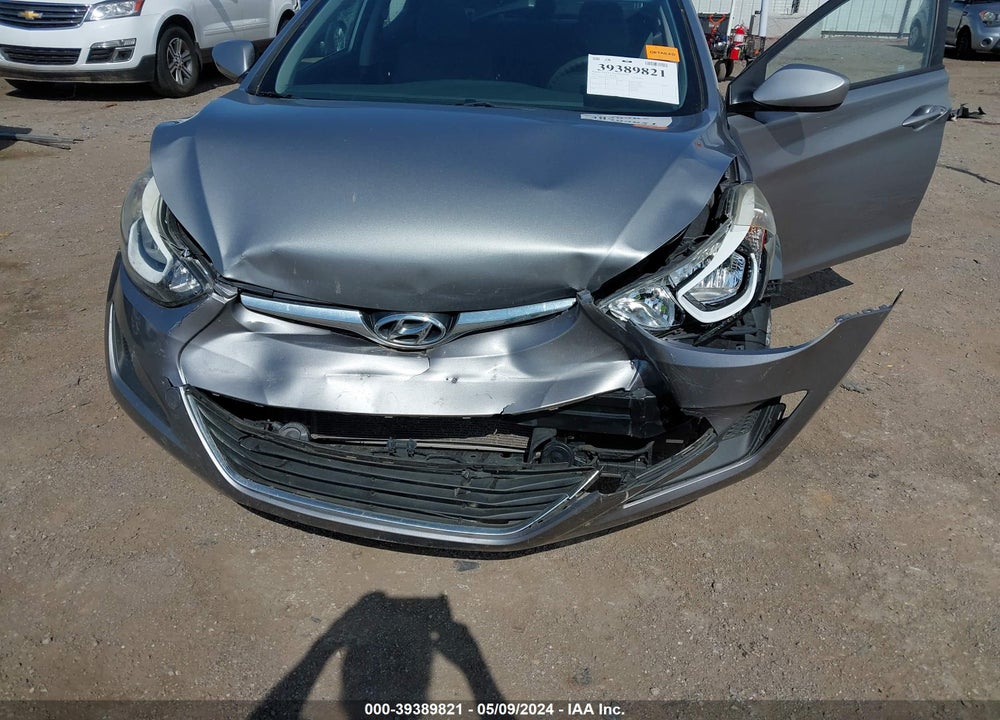 2016 HYUNDAI ELANTRA SE VIN: KMHDH4AE9GU489945