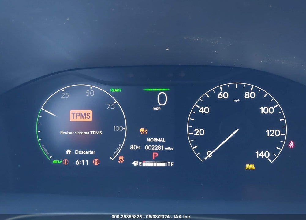 2023 HONDA CR-V HYBRID SPORT VIN: 2HKRS5H56PH709768