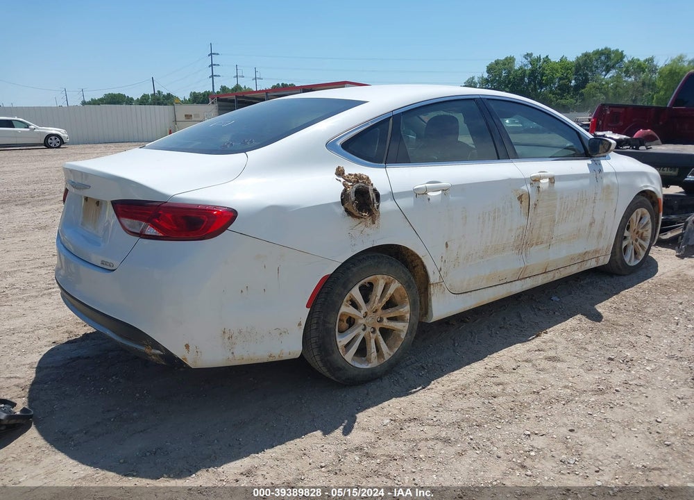 2015 CHRYSLER 200 LIMITED VIN: 1C3CCCAB3FN567129