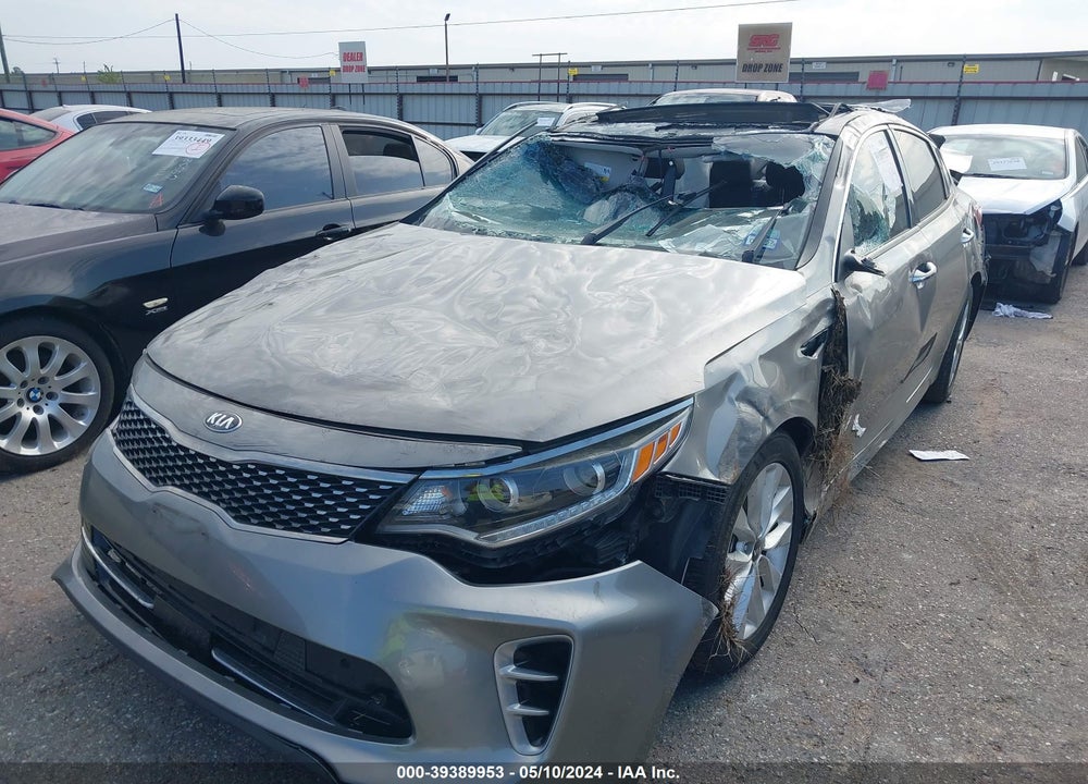 2017 KIA OPTIMA EX VIN: 5XXGU4L38HG135656