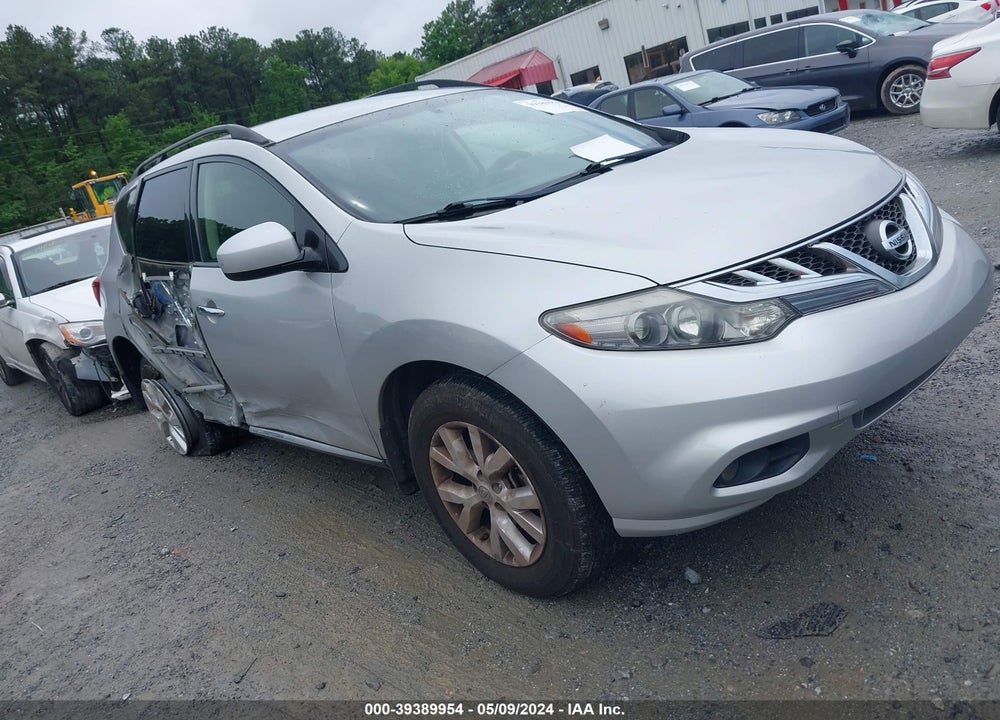 2013 NISSAN MURANO SV VIN: JN8AZ1MU9DW213453