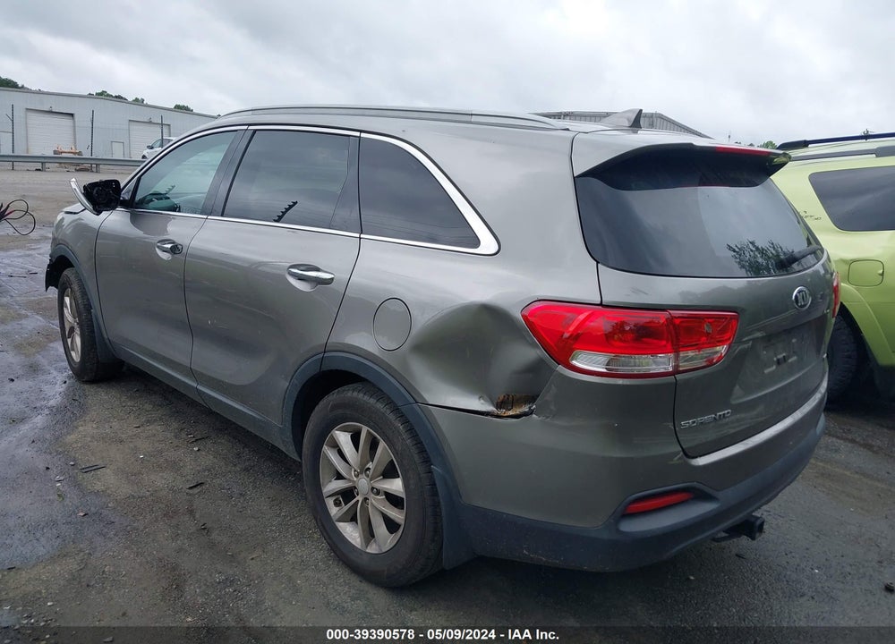 2016 KIA SORENTO 2.4L LX VIN: 5XYPG4A33GG060319