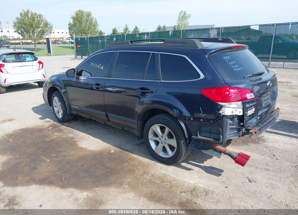 2013 SUBARU OUTBACK VIN: 4S4BRBBC6D3206537