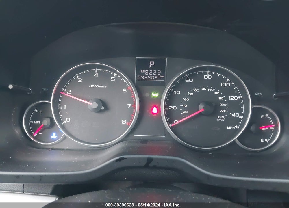 2013 SUBARU OUTBACK VIN: 4S4BRBBC6D3206537