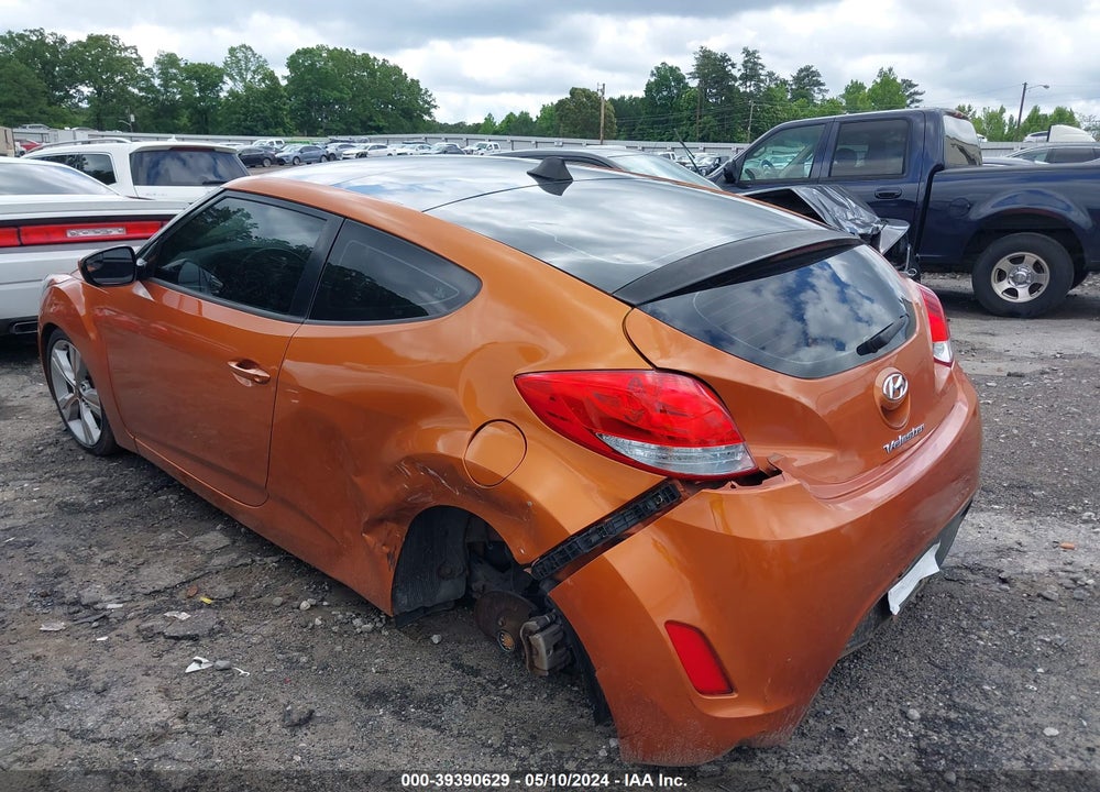 2016 HYUNDAI VELOSTER VIN: KMHTC6AD6GU292776