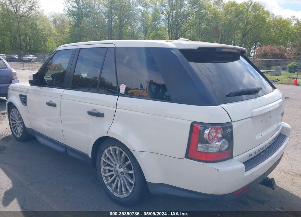 2010 LAND ROVER RANGE ROVER SPORT HSE VIN: SALSF2D44AA221220