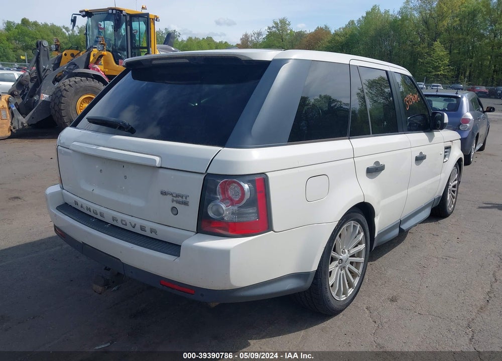 2010 LAND ROVER RANGE ROVER SPORT HSE VIN: SALSF2D44AA221220