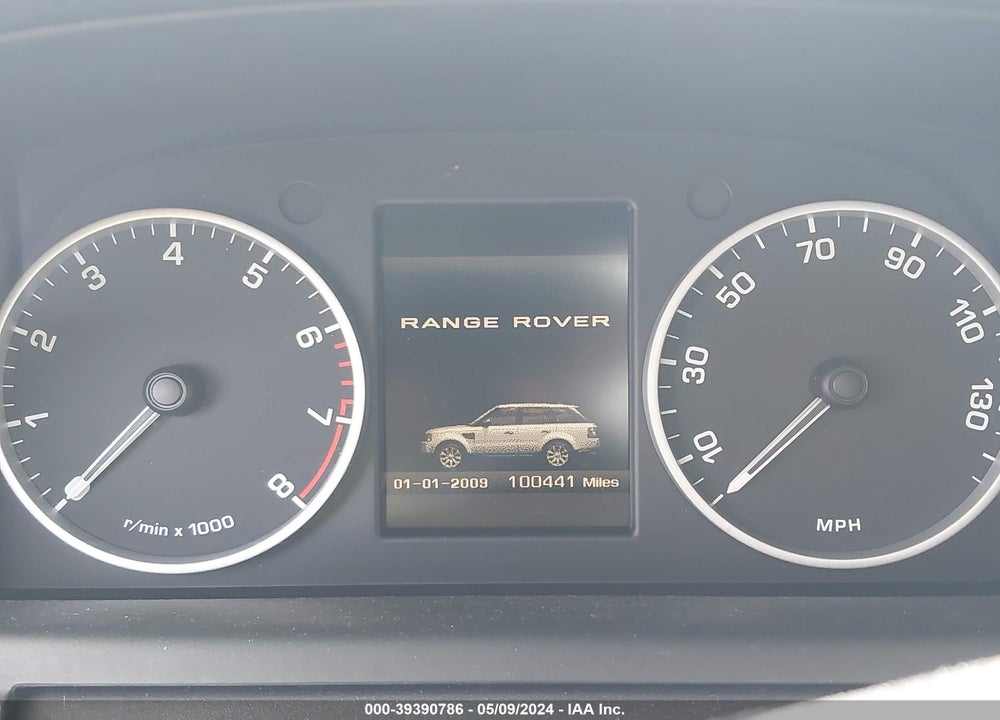 2010 LAND ROVER RANGE ROVER SPORT HSE VIN: SALSF2D44AA221220