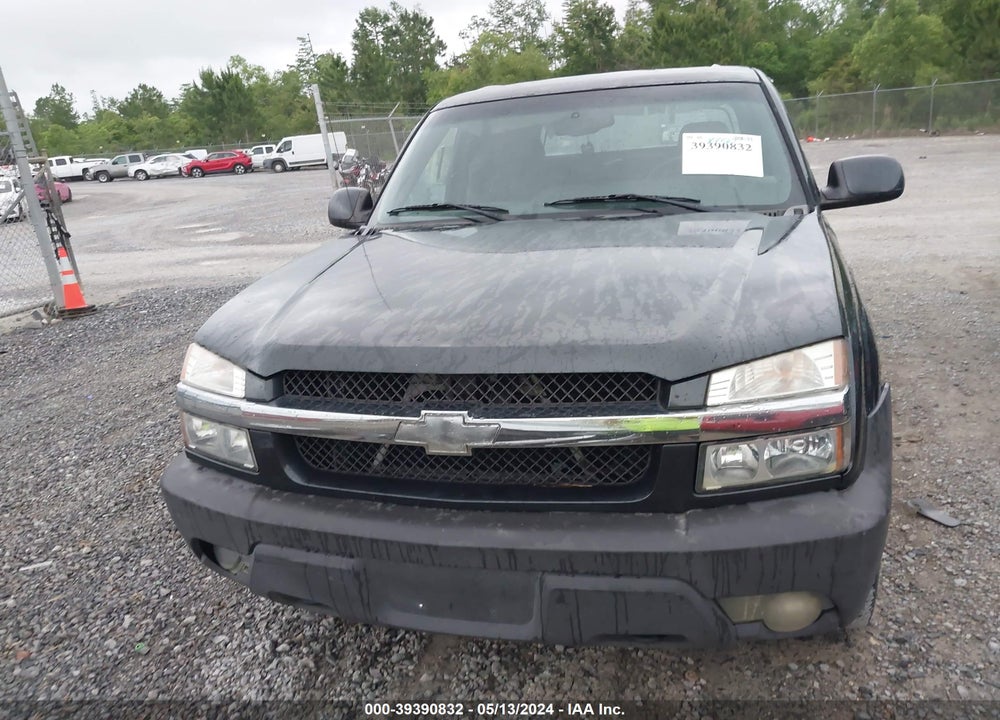 2004 CHEVROLET AVALANCHE 1500 VIN: 3GNEK12T14G138751