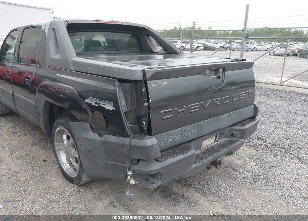 2004 CHEVROLET AVALANCHE 1500 VIN: 3GNEK12T14G138751