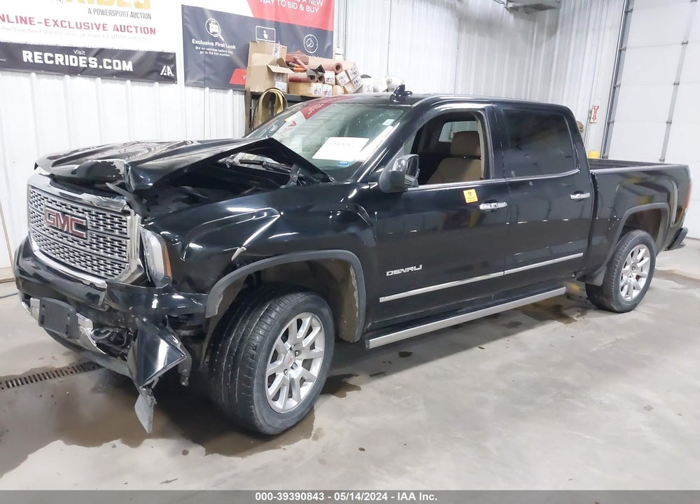 2018 GMC SIERRA 1500 DENALI VIN: 3GTU2PEC6JG598518