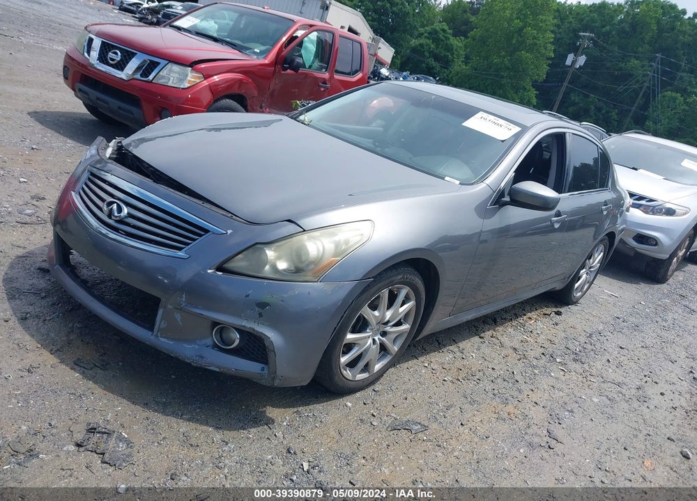 2011 INFINITI G37X VIN: JN1CV6AR2BM400994