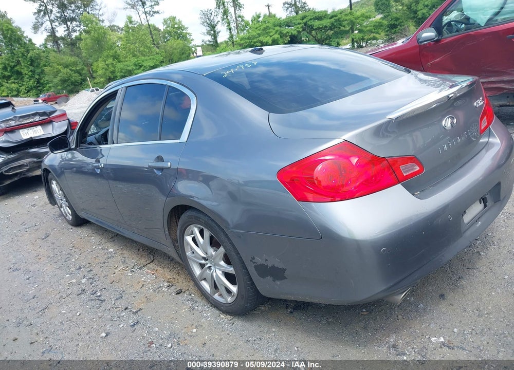 2011 INFINITI G37X VIN: JN1CV6AR2BM400994