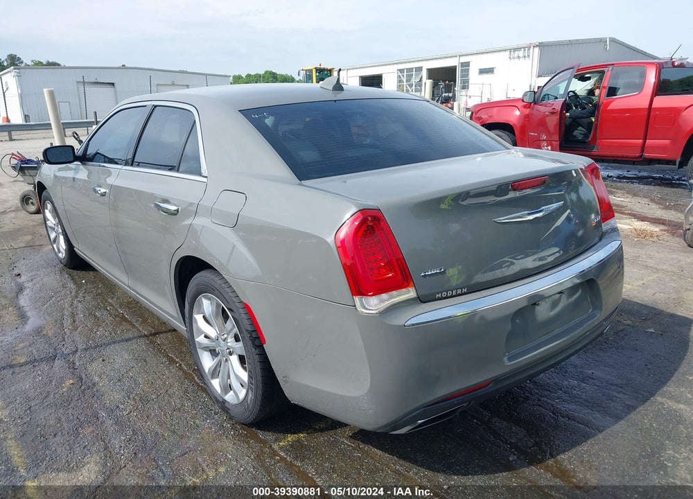 2018 CHRYSLER 300 LIMITED AWD VIN: 2C3CCAKG1JH165108