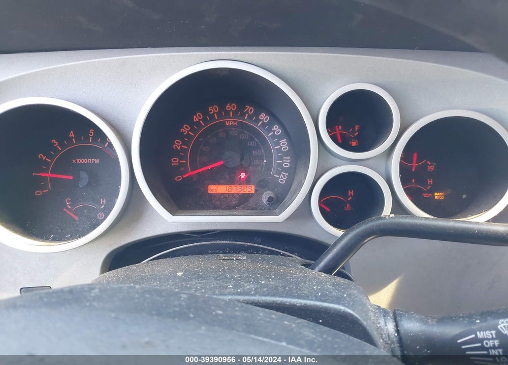 2007 TOYOTA TUNDRA SR5 V8 VIN: 5TFRV54117X010496