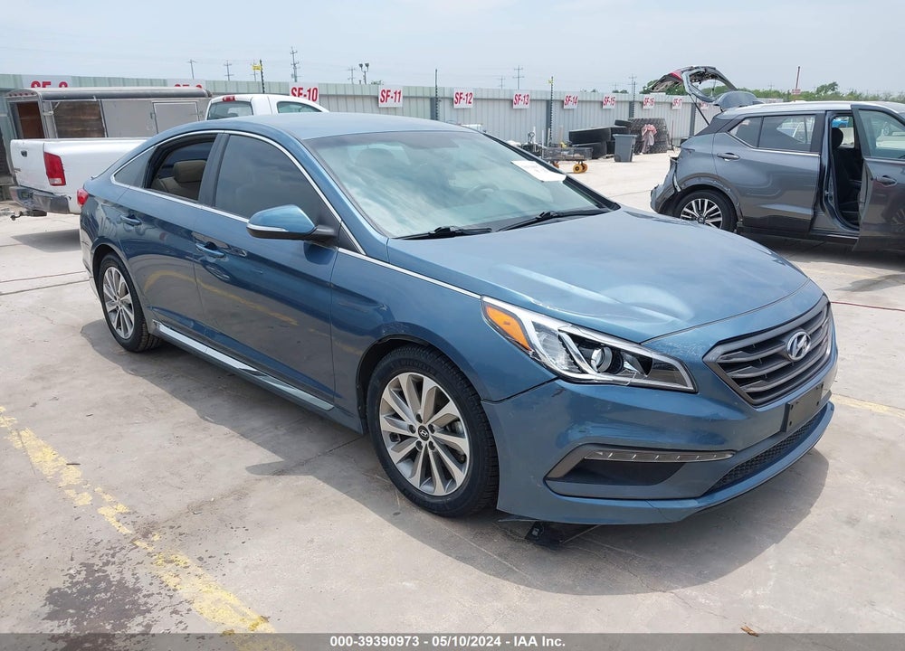 2016 HYUNDAI SONATA SPORT VIN: 5NPE34AF8GH346396