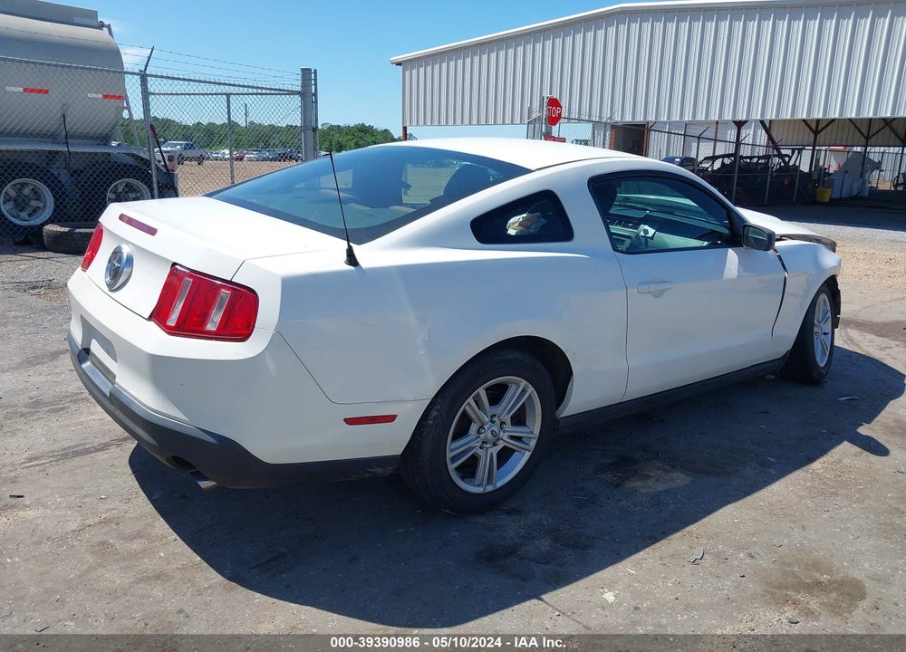 2010 FORD MUSTANG V6/V6 PREMIUM VIN: 1ZVBP8AN2A5158869