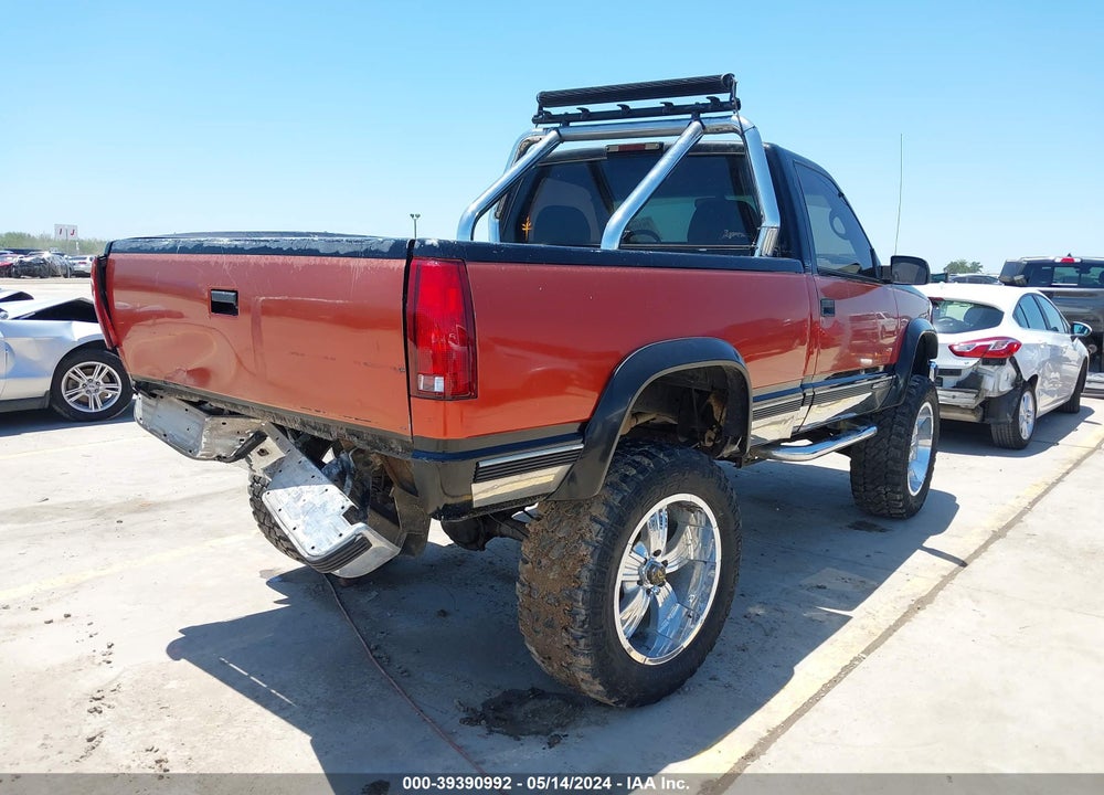 1996 GMC SIERRA K1500 VIN: 1GTEK14R3TZ538805