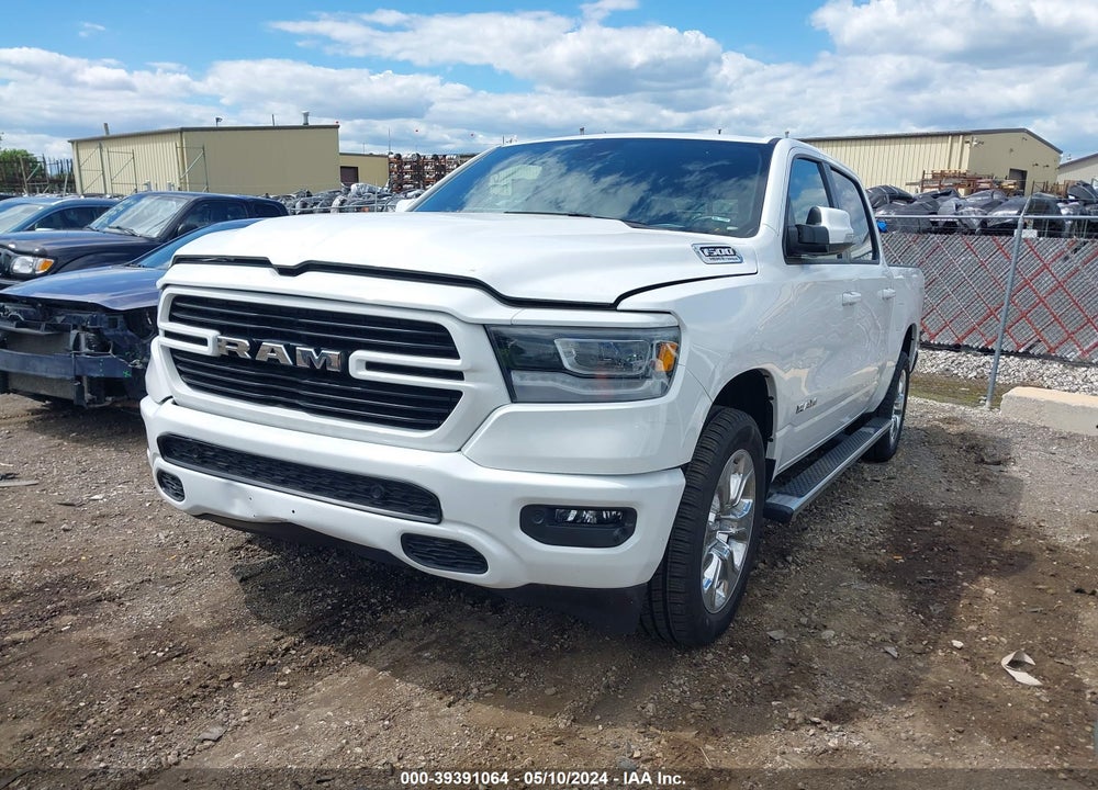 2021 RAM 1500 BIG HORN 4X4 5'7 BOX VIN: 1C6SRFFT1MN726033