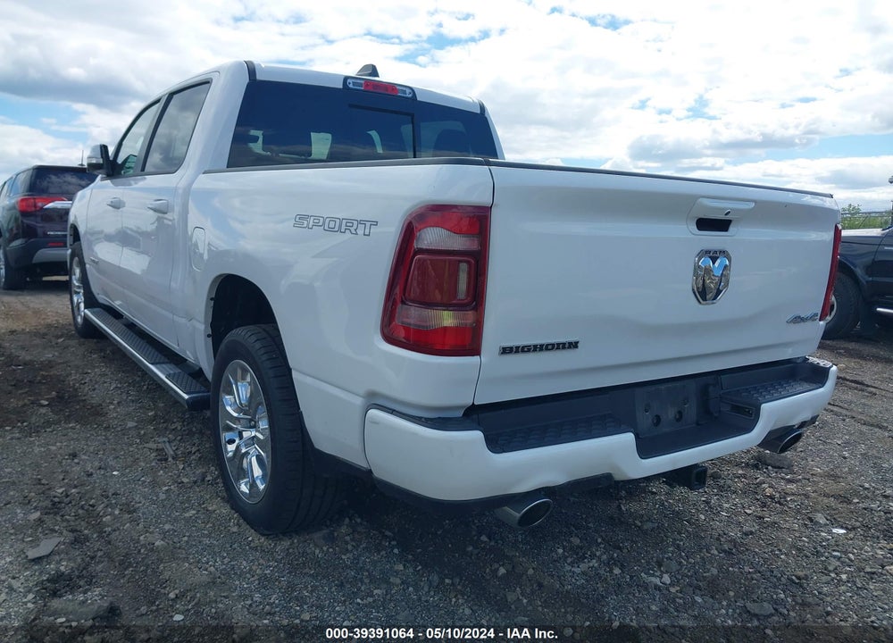 2021 RAM 1500 BIG HORN 4X4 5'7 BOX VIN: 1C6SRFFT1MN726033