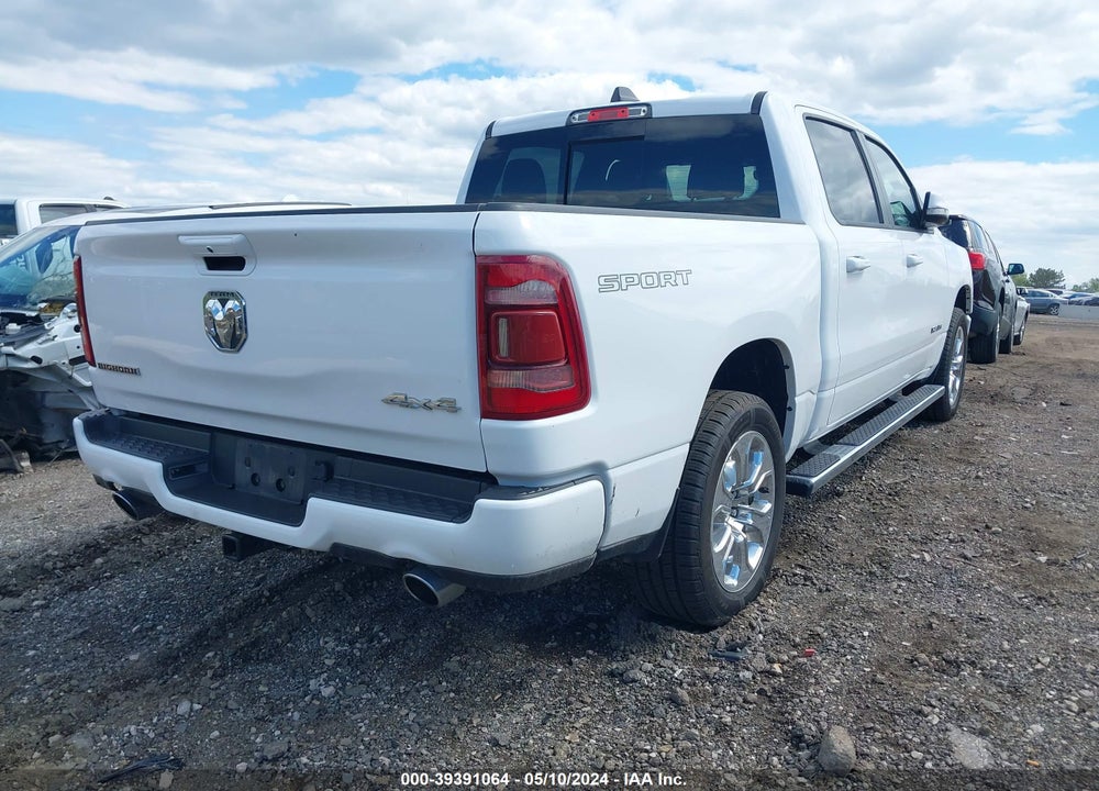 2021 RAM 1500 BIG HORN 4X4 5'7 BOX VIN: 1C6SRFFT1MN726033