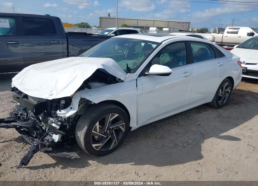 2024 HYUNDAI ELANTRA SEL VIN: KMHLS4DG8RU673447