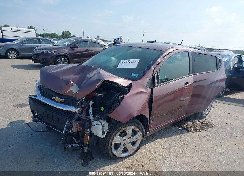 2021 CHEVROLET SPARK FWD LS AUTOMATIC VIN: KL8CB6SA7MC740738