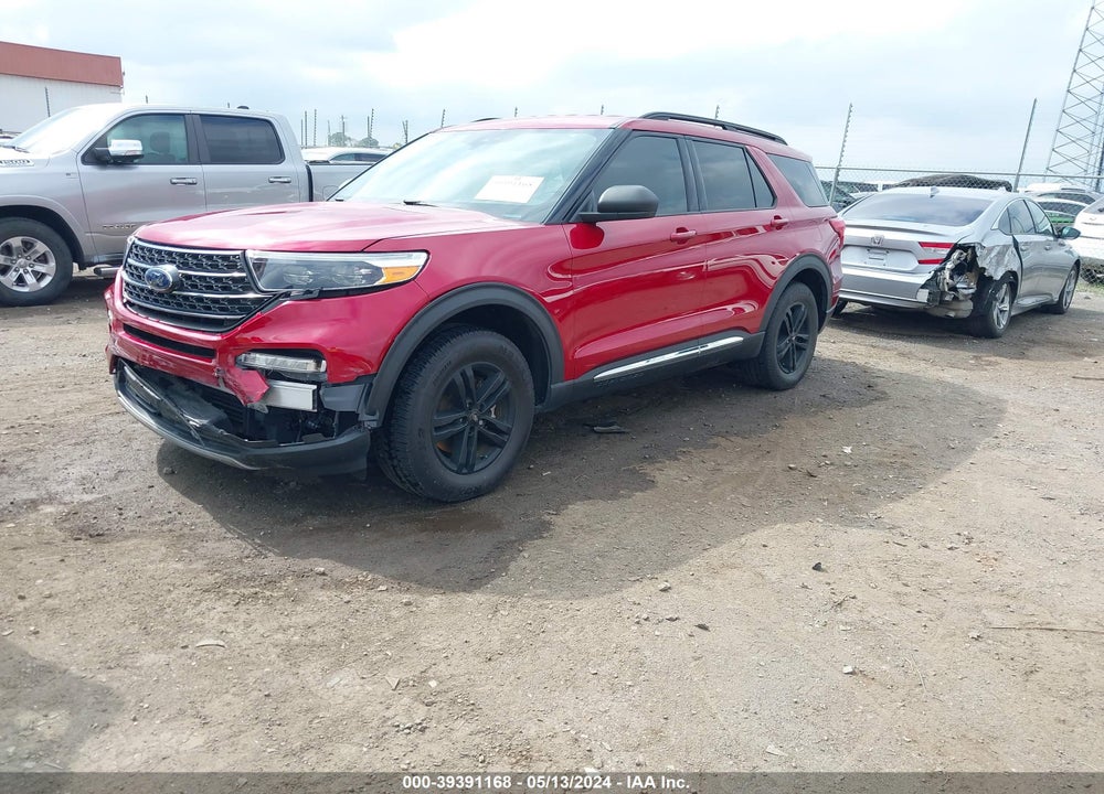 2020 FORD EXPLORER XLT VIN: 1FMSK8DH0LGC74551