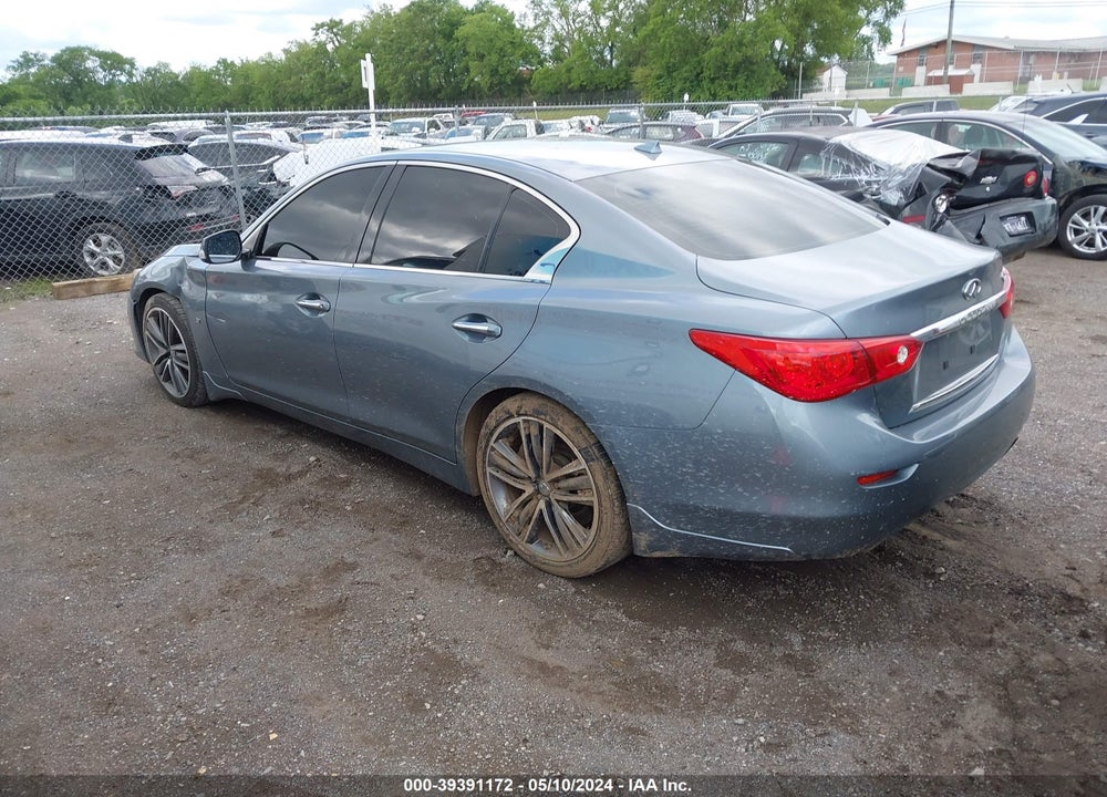 2014 INFINITI Q50 VIN: JN1BV7AP3EM678971