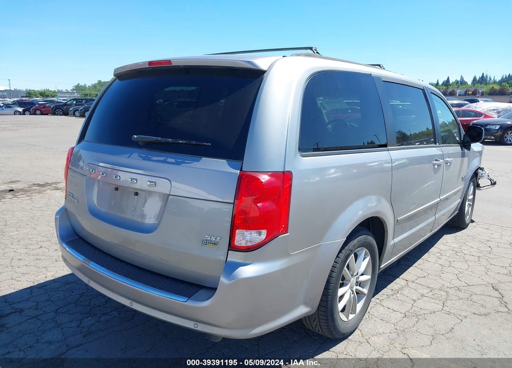 2014 DODGE GRAND CARAVAN SXT VIN: 2C4RDGCG4ER305186