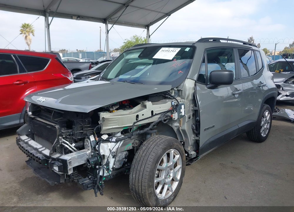 2022 JEEP RENEGADE LATITUDE 4X4 VIN: ZACNJDB14NPN63258