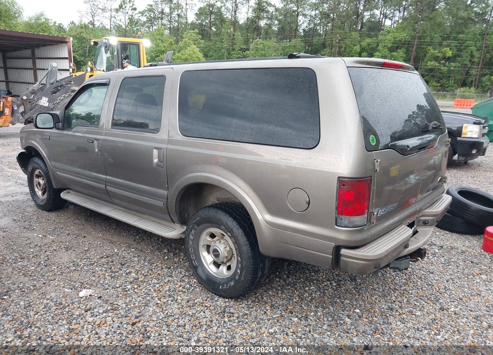 2003 FORD EXCURSION LIMITED VIN: 1FMNU43S33EB55692