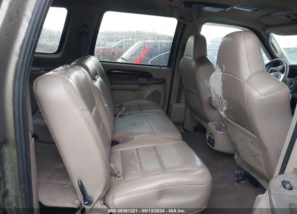 2003 FORD EXCURSION LIMITED VIN: 1FMNU43S33EB55692