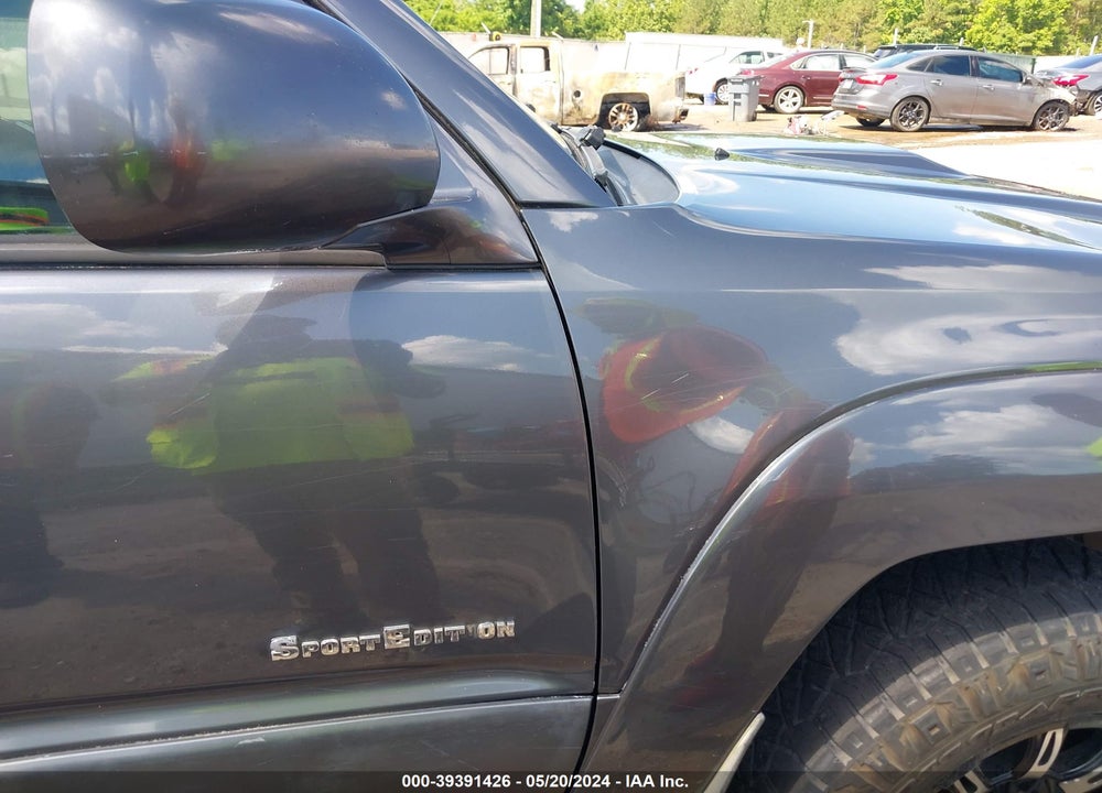 2005 TOYOTA 4RUNNER SR5 SPORT V6 VIN: JTEZU14R558035504