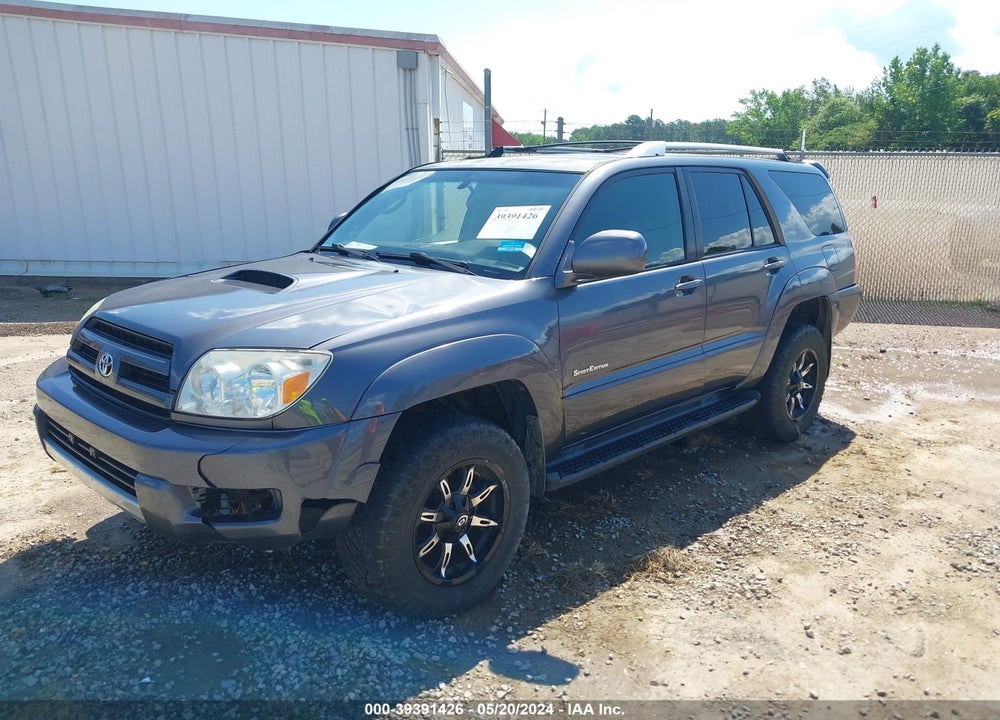 2005 TOYOTA 4RUNNER SR5 SPORT V6 VIN: JTEZU14R558035504