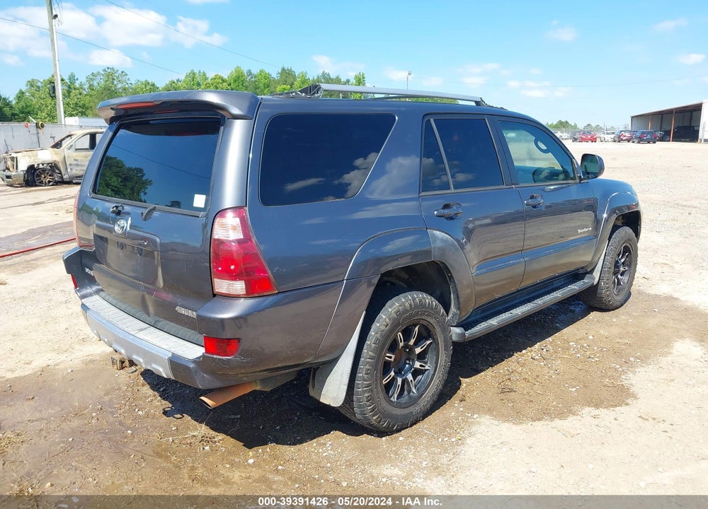 2005 TOYOTA 4RUNNER SR5 SPORT V6 VIN: JTEZU14R558035504