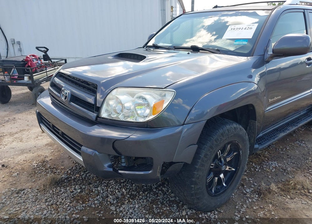 2005 TOYOTA 4RUNNER SR5 SPORT V6 VIN: JTEZU14R558035504